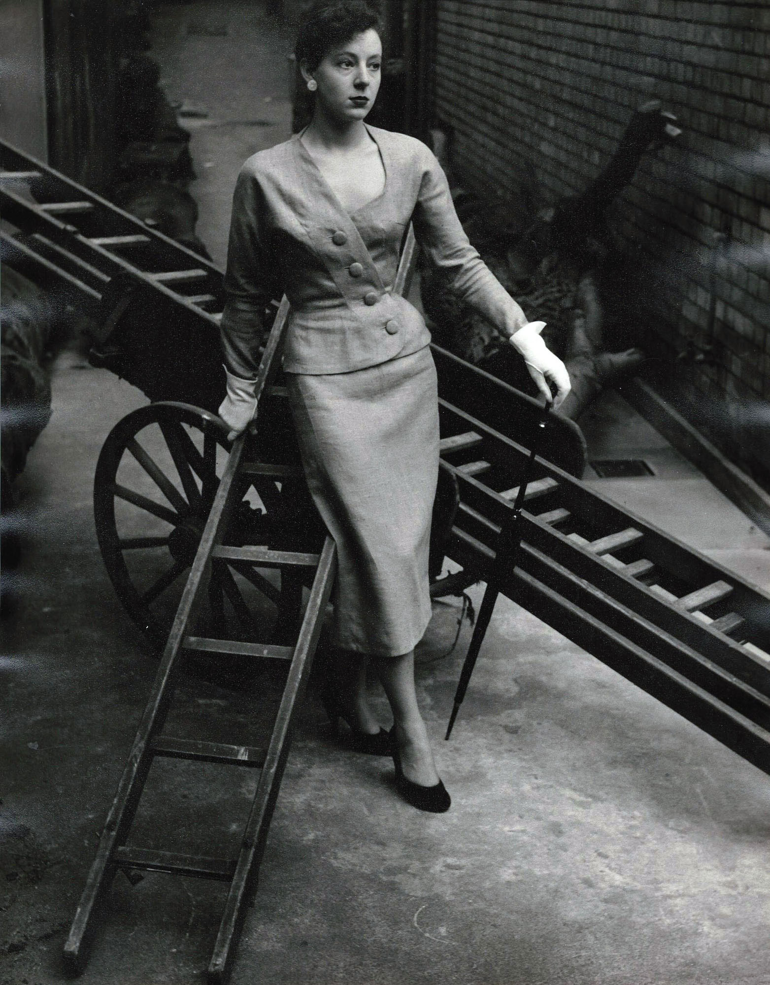 Untitled 21, From Series High Fashion, Student Designs, St Martins School Of Art London, 1956 Untitled 21, From Series High Fashion, Student Designs, St Martins School Of Art London, 1956