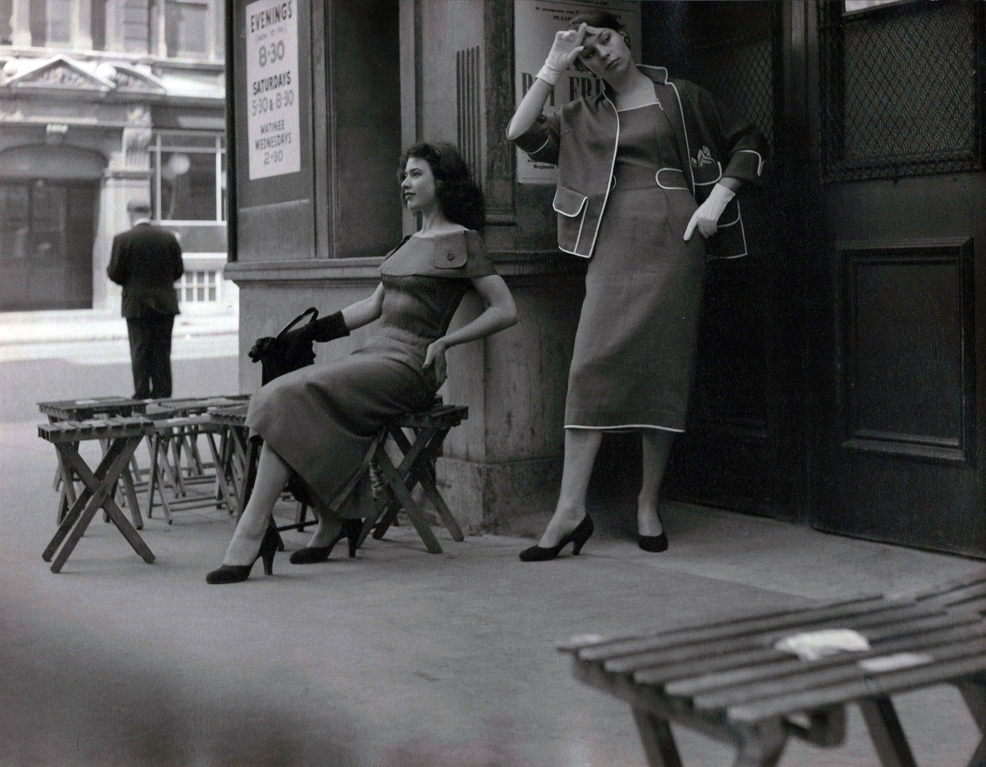 Untitled 22, From Series High Fashion, Student Designs, St Martins School Of Art London, 1956 Untitled 22, From Series High Fashion, Student Designs, St Martins School Of Art London, 1956