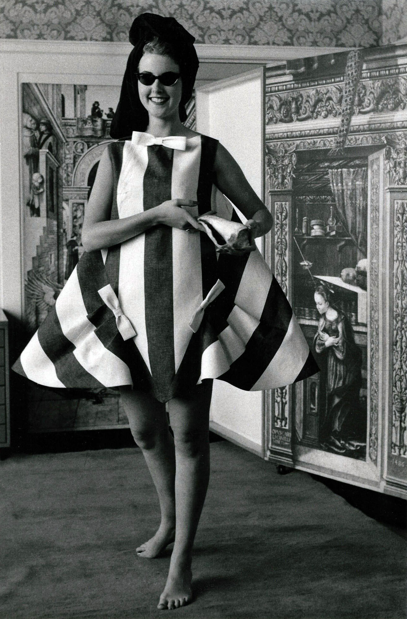 Untitled 3, From Series High Fashion, Student Designs, St Martins School Of Art London, 1956 Untitled 3, From Series High Fashion, Student Designs, St Martins School Of Art London, 1956