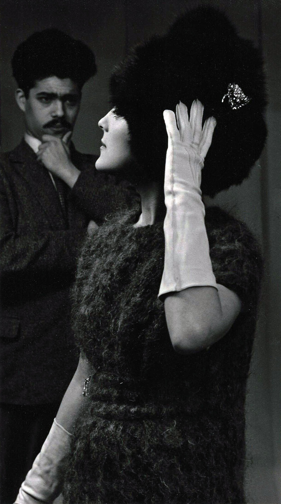 Untitled 4, From Series High Fashion, Student Designs, St Martins School Of Art London, 1956 Untitled 4, From Series High Fashion, Student Designs, St Martins School Of Art London, 1956
